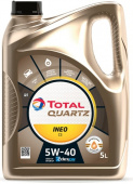 Моторное масло TOTAL Quartz INEO C3 5W-40 (5 л)