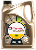 Моторное масло TOTAL Quartz INEO First 0W-30 (4 л)