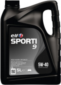 Моторное масло ELF Sporti 9 5W-40 (5 л)