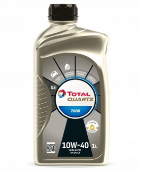 Моторное масло TOTAL Quartz 7000 10W-40
