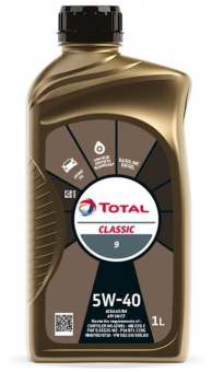 Моторное масло TOTAL Classic 9 5W-40