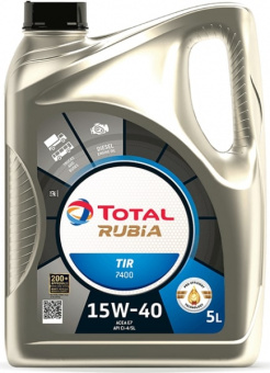 Моторное масло TOTAL Rubia TIR 7400 15W-40