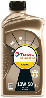 Моторное масло TOTAL Quartz Racing 10W-50