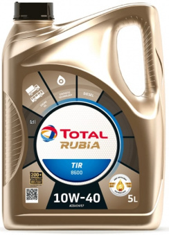 Моторное масло TOTAL Rubia TIR 8600 10W-40