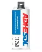 Прозрачный конструкционный эпоксидный клей ADHESOL ET 260